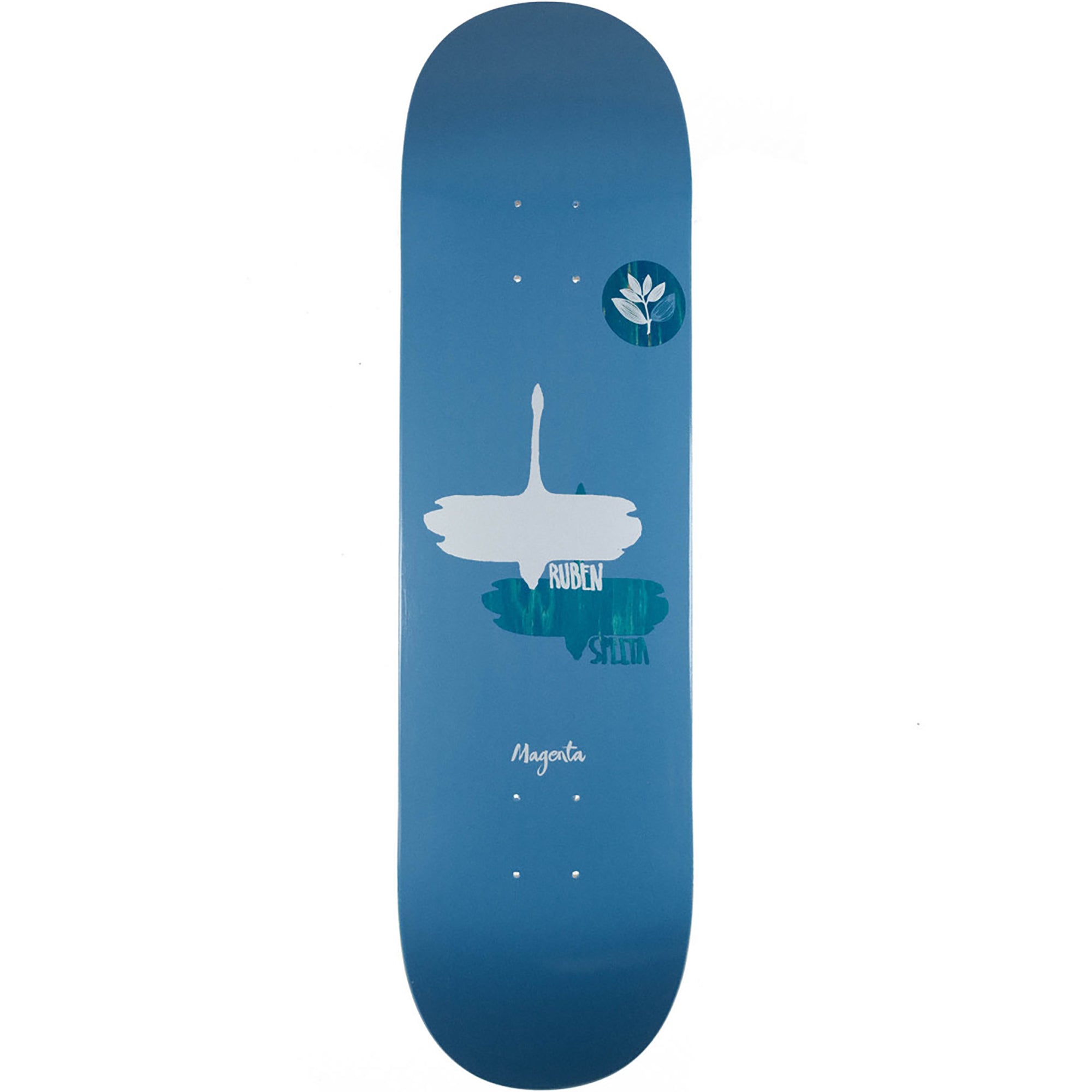 Magenta Ruben Spelta Shades Series Skateboard Deck 8