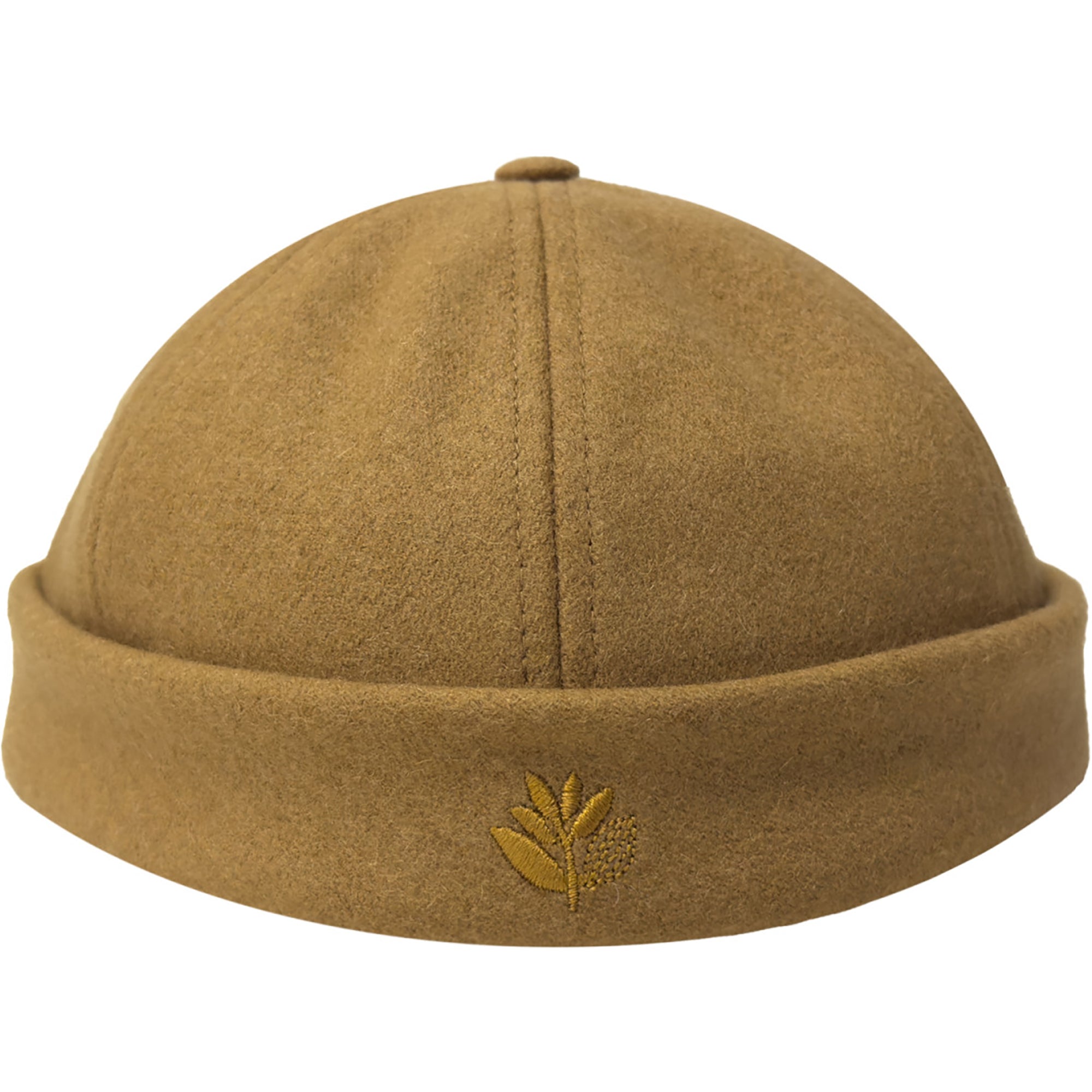 Magenta Sail Wool Beanie Ocra