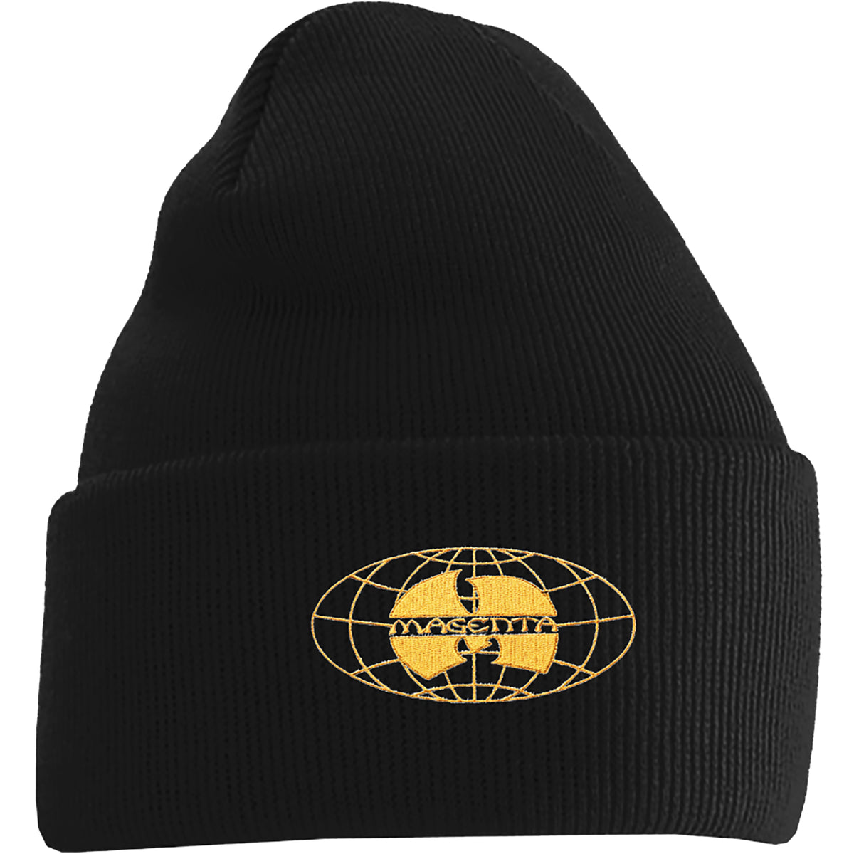 Magenta Shaolin Beanie Black