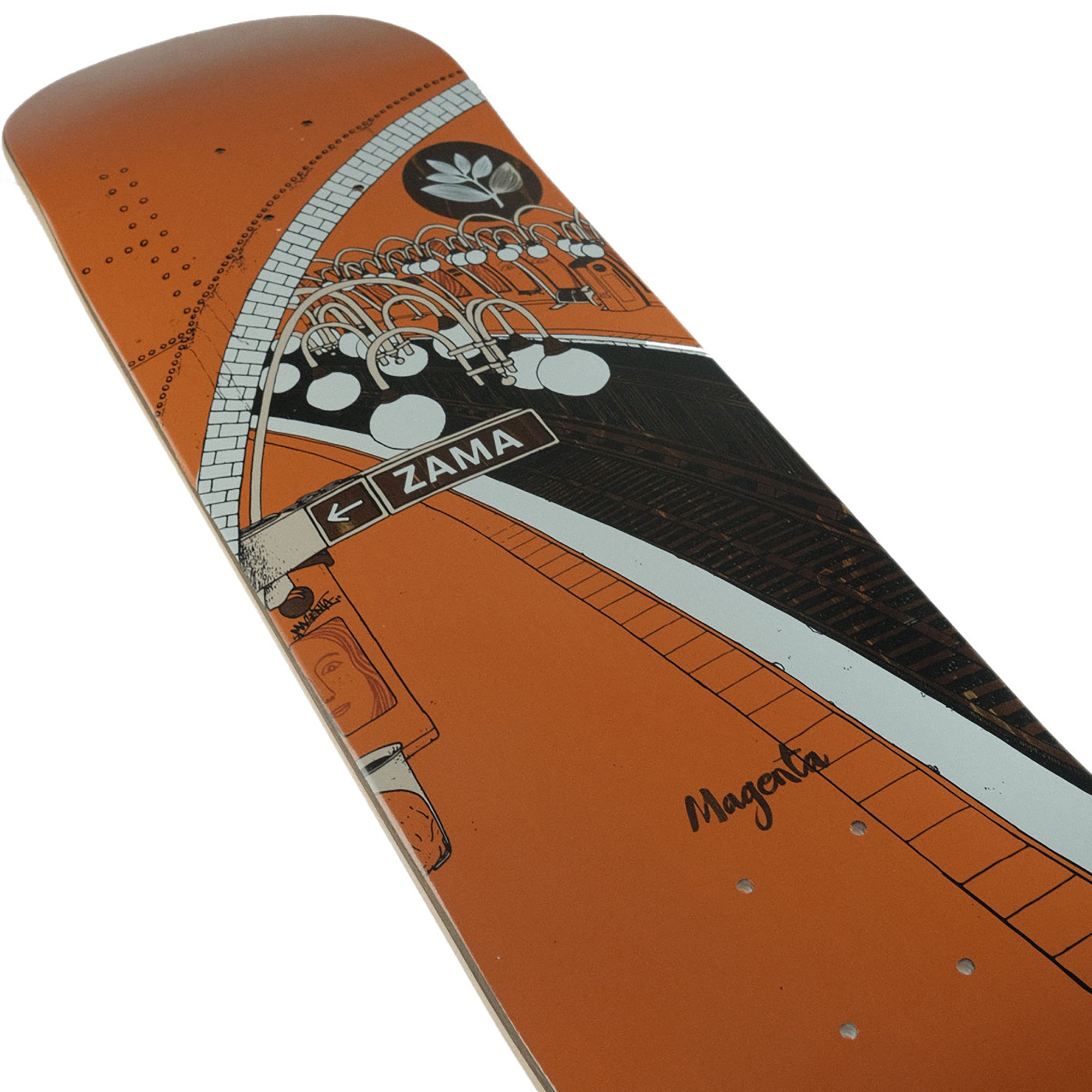 Magenta Shogo Zama Metro Series Skateboard Deck 7.875"