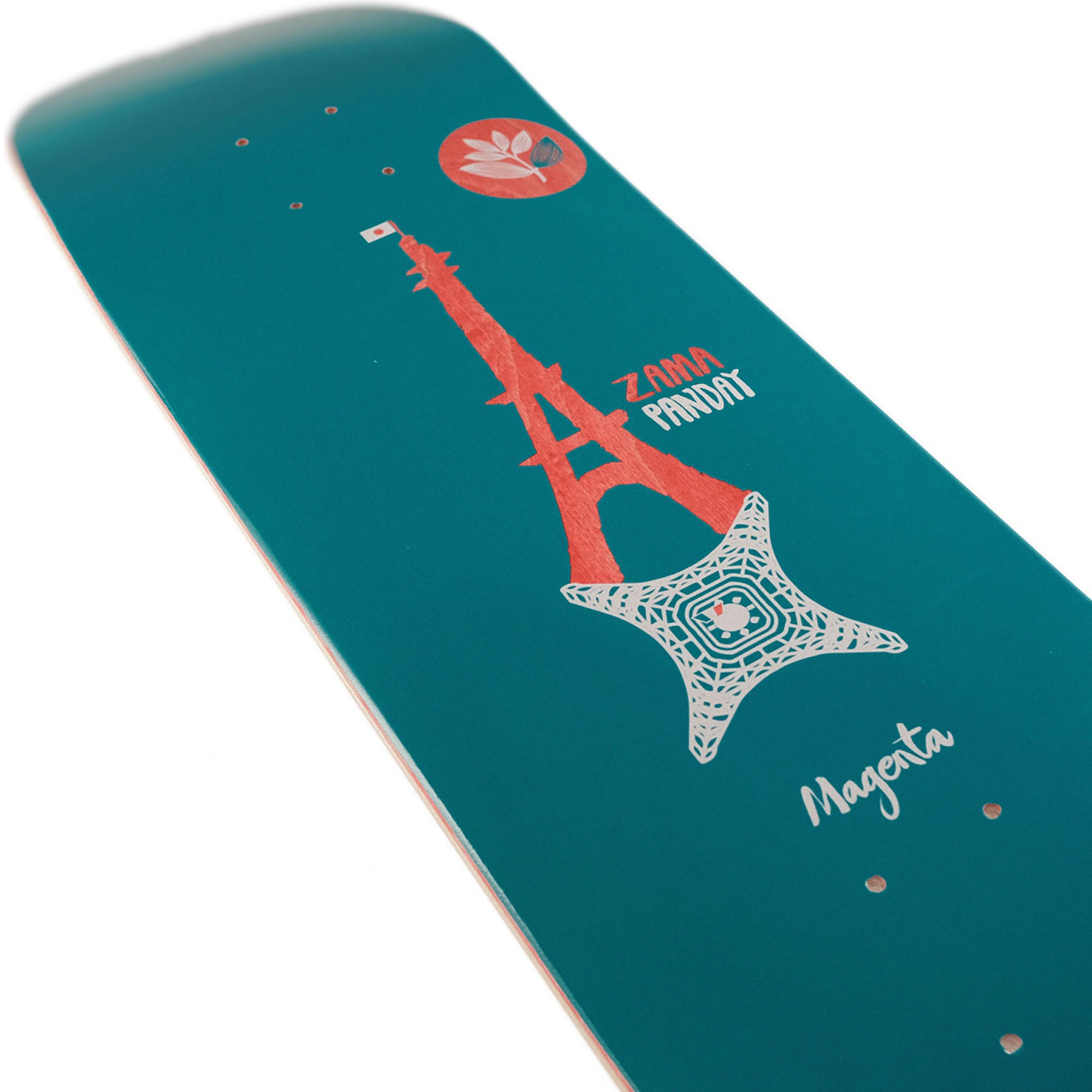 Magenta Shogo Zama & Soy Panday Shades Series Skateboard Deck 7.875"