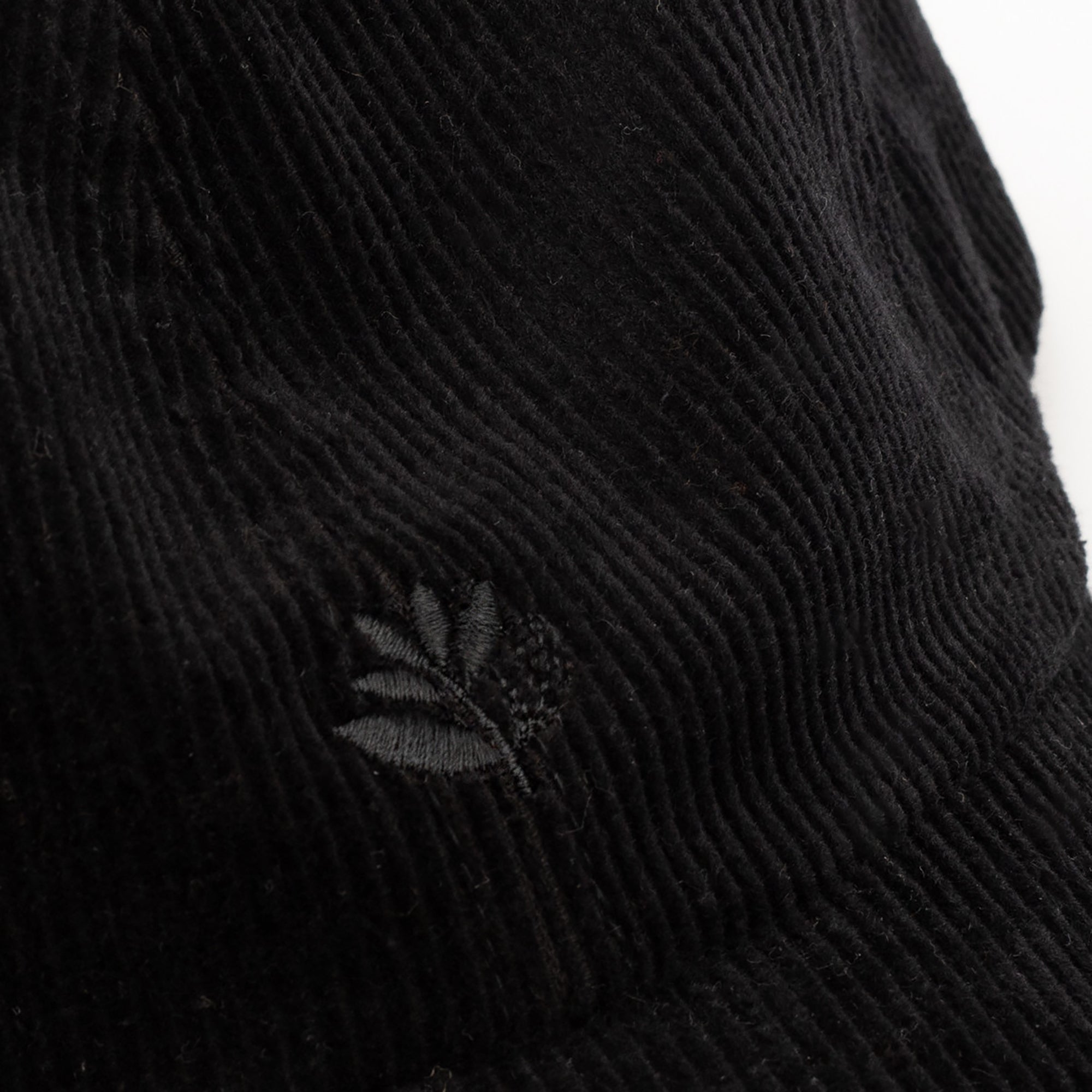 Magenta Tonal Cord Dad Hat Black