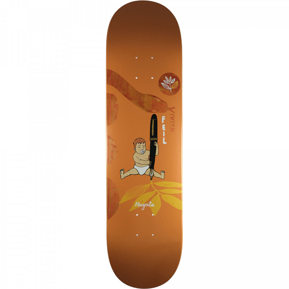 Magenta Vivien Feil Sacred Snake Deck 8.25"