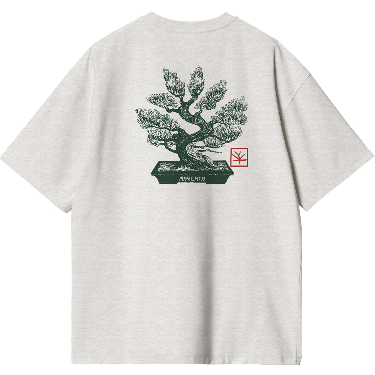 Magenta Bonsai Tee Ash