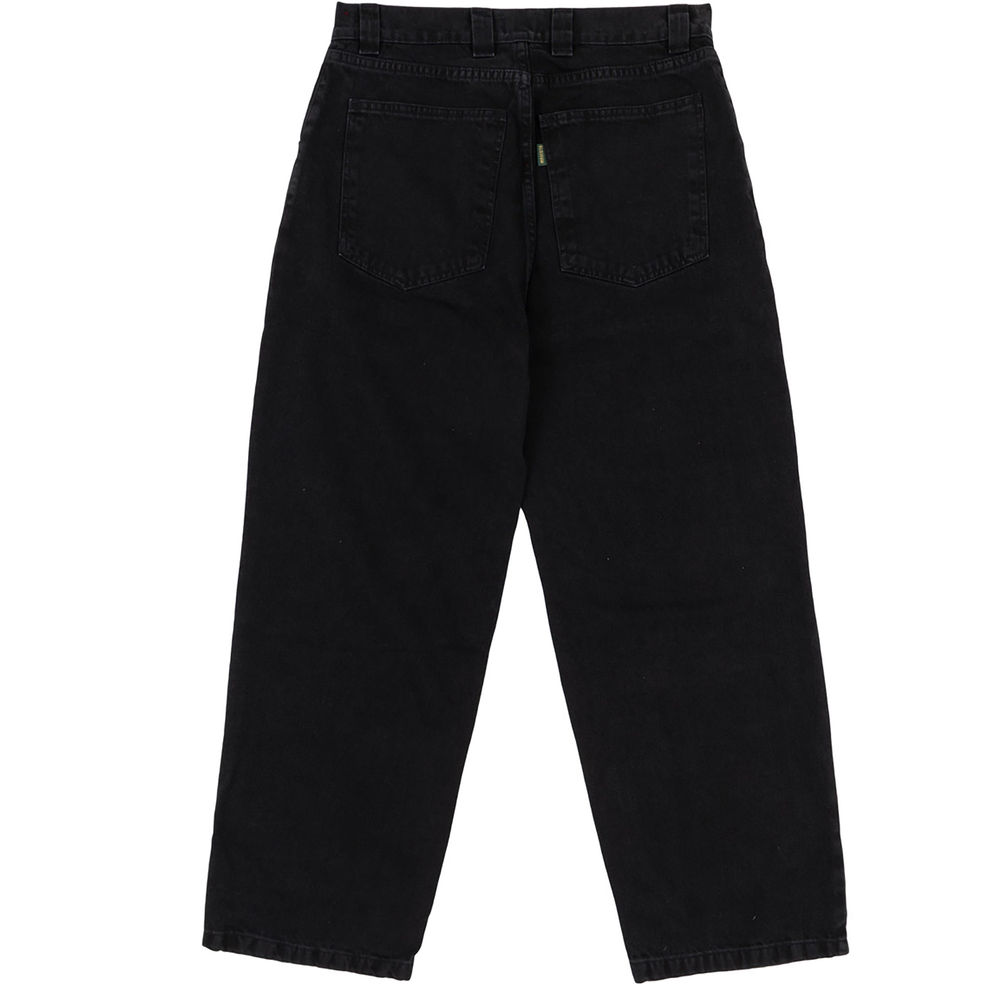 Magenta Ledge Denim Pants Black