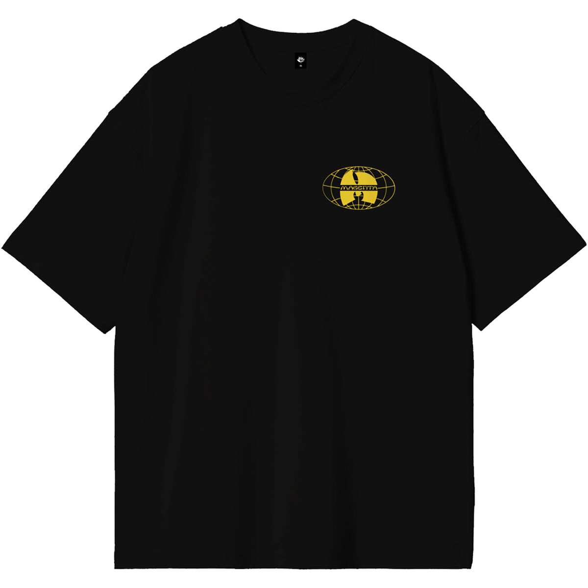 Magenta Shaolin Tee Black