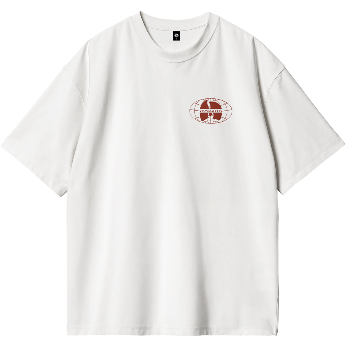 Magenta Shaolin Tee White