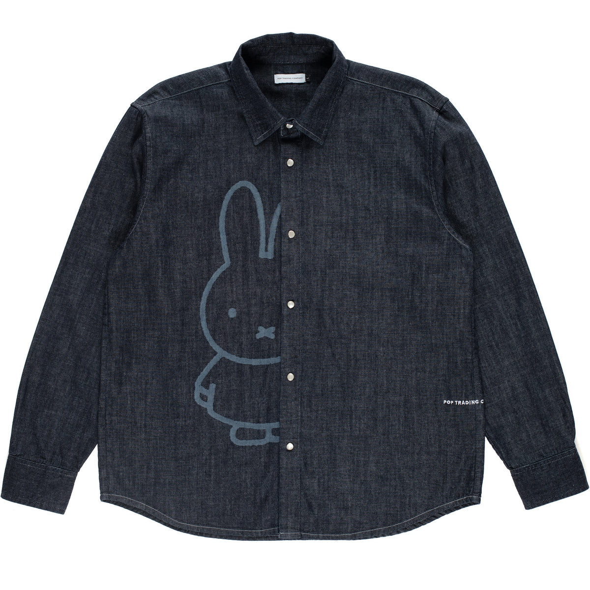 Miffy x Pop Trading Company Denim Shirt Chambray