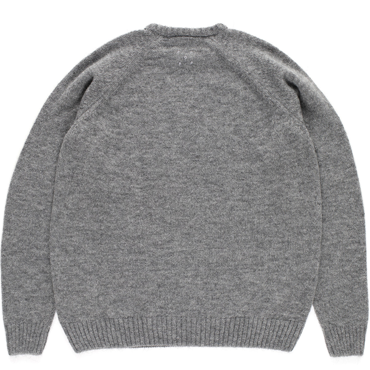 Miffy x Pop Trading Company Knitted Mohair Crewneck Grey