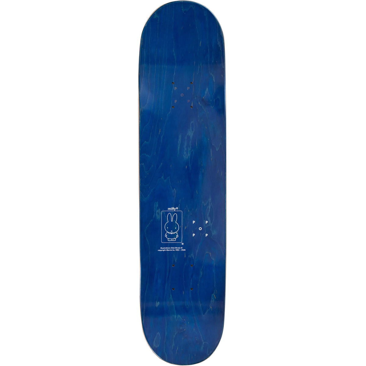Miffy x Pop Trading Company Over The Moon Skateboard Deck 7.75"