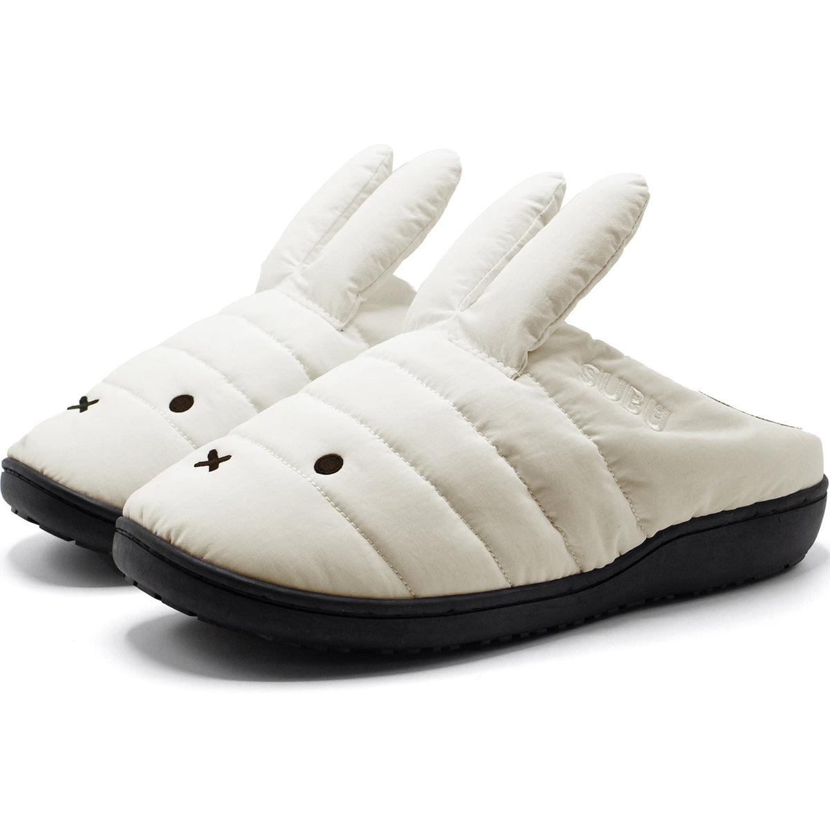 Miffy x Pop Trading Company Subu Loafers White/Black