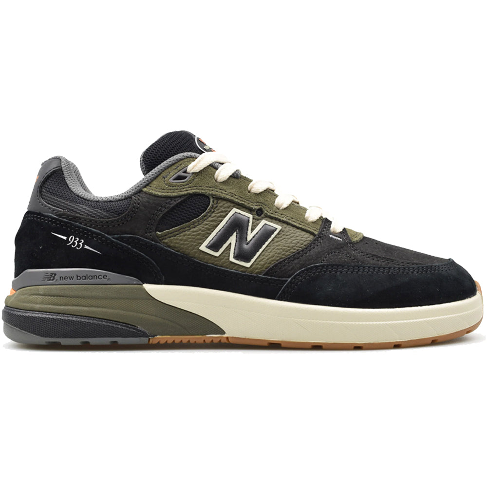 New Balance Numeric Andrew Reynolds 933 Shoes Olive