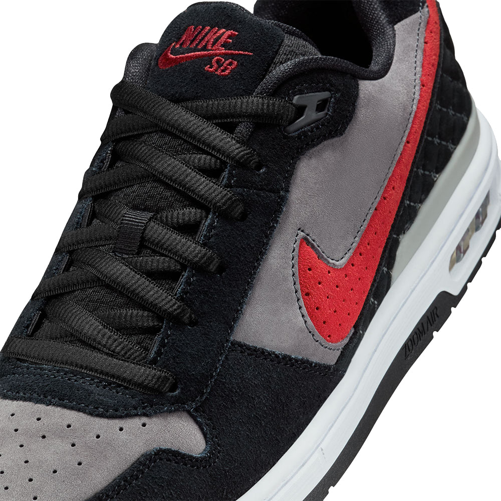 Nike SB Paul Rodriguez Zoom Air Low Black/Varsity Red-Flint Grey-Black