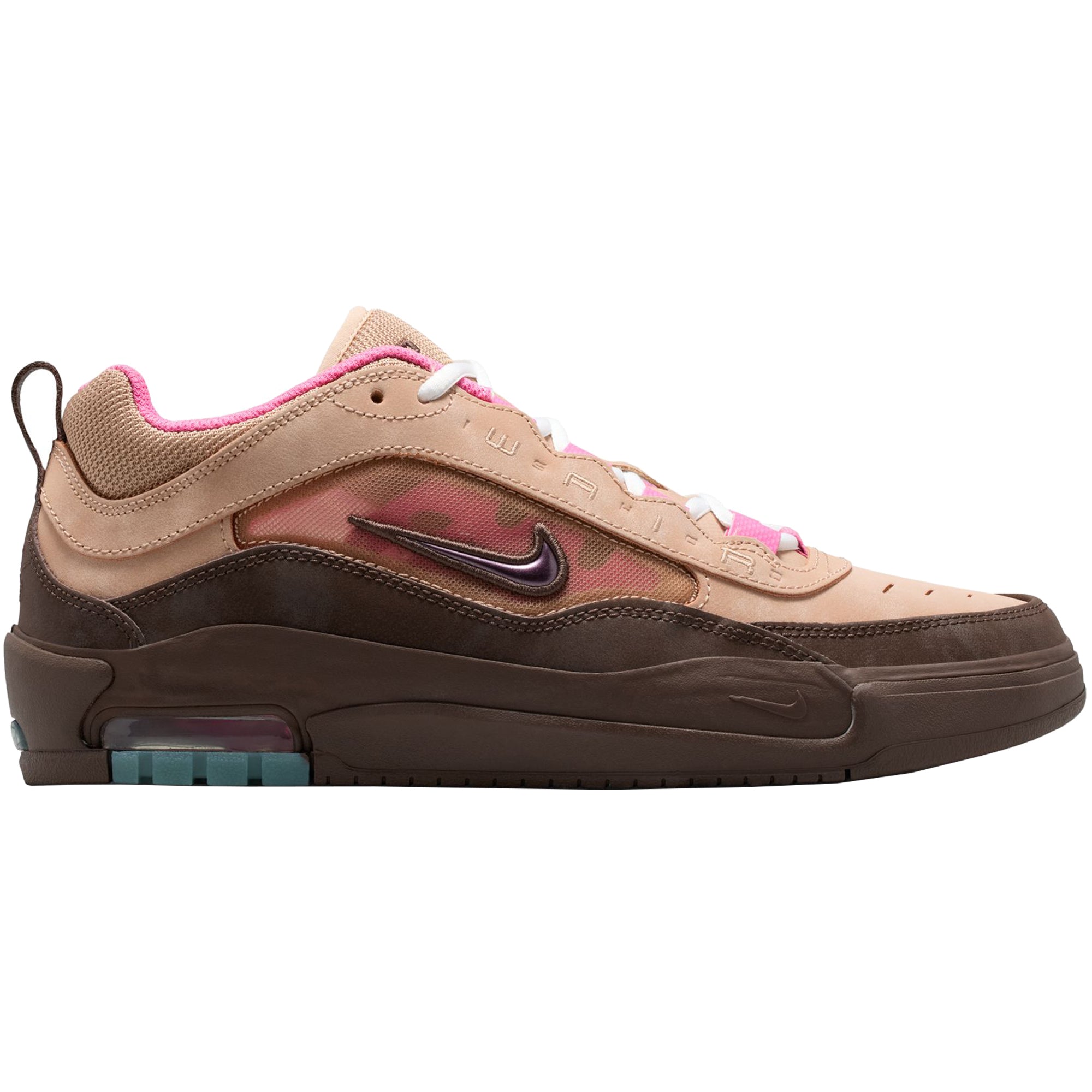 Nike SB Air Max Ishod Wair Shoes Hemp/Baroque Brown-Pinksicle