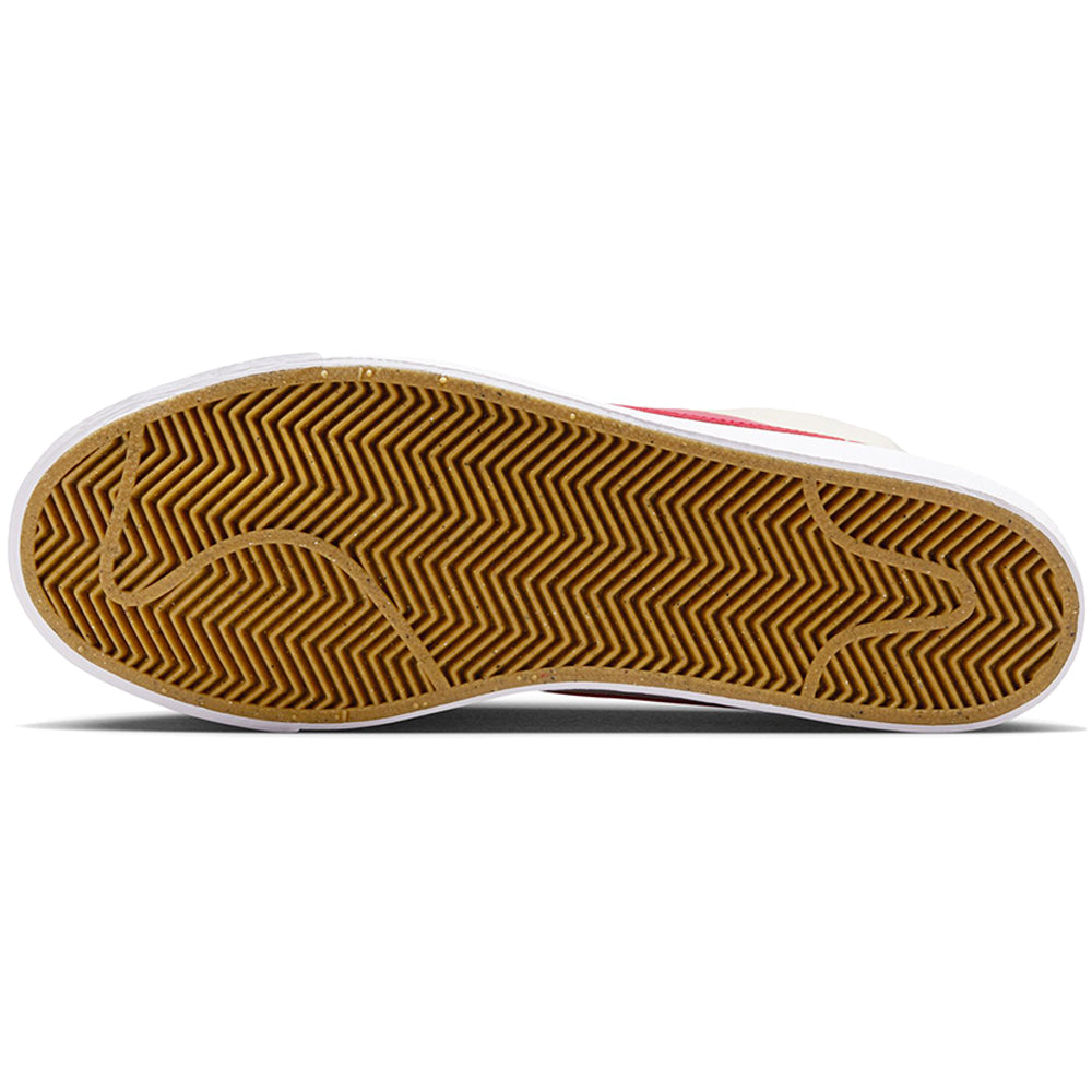 Nike SB Zoom Blazer Mid Shoes Pale Ivory/Noble Red-Silt Red-White