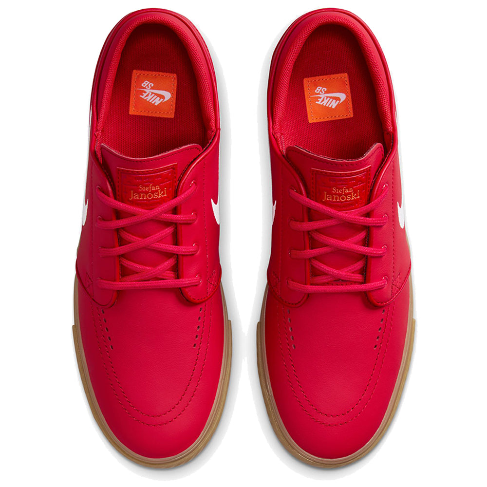 Nike SB Orange Label Zoom Janoski OG+ Shoes University Red/White-University Red