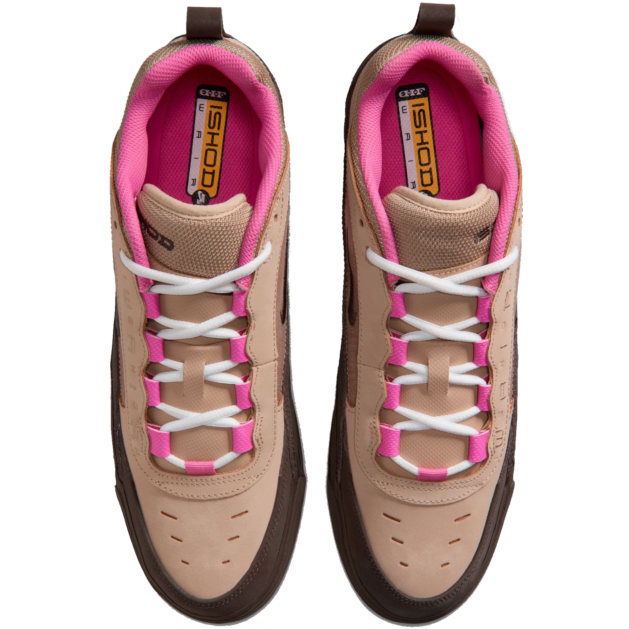 Nike SB Air Max Ishod Wair Shoes Hemp/Baroque Brown-Pinksicle