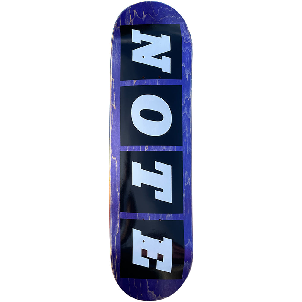 NOTE Studio Skateboard Deck 8.5"