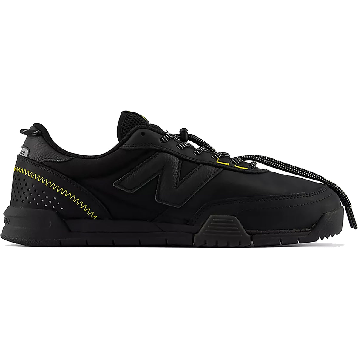 New Balance Numeric 440 WV2 Shoes Black/Happy Yellow