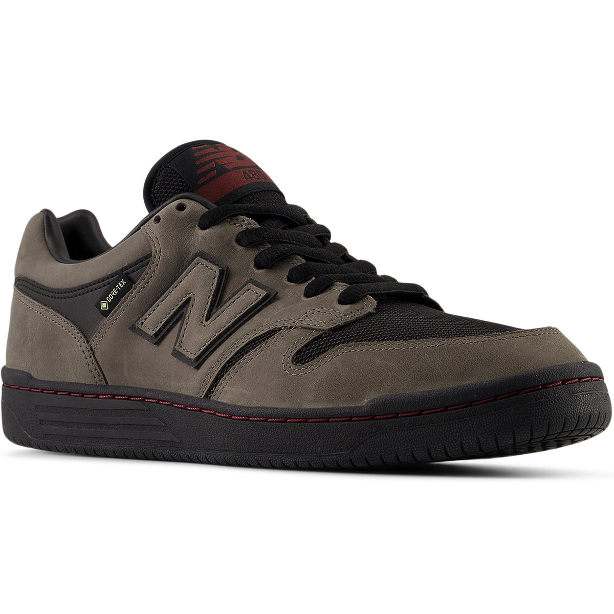 New Balance Numeric x Gore-Tex 480 Shoes Black/Charcoal Gray