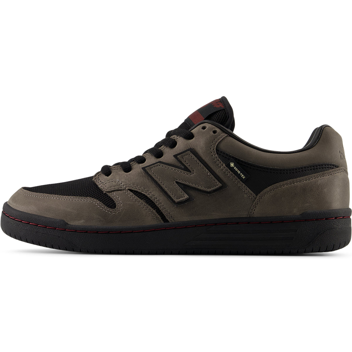 New Balance Numeric x Gore-Tex 480 Shoes Black/Charcoal Gray
