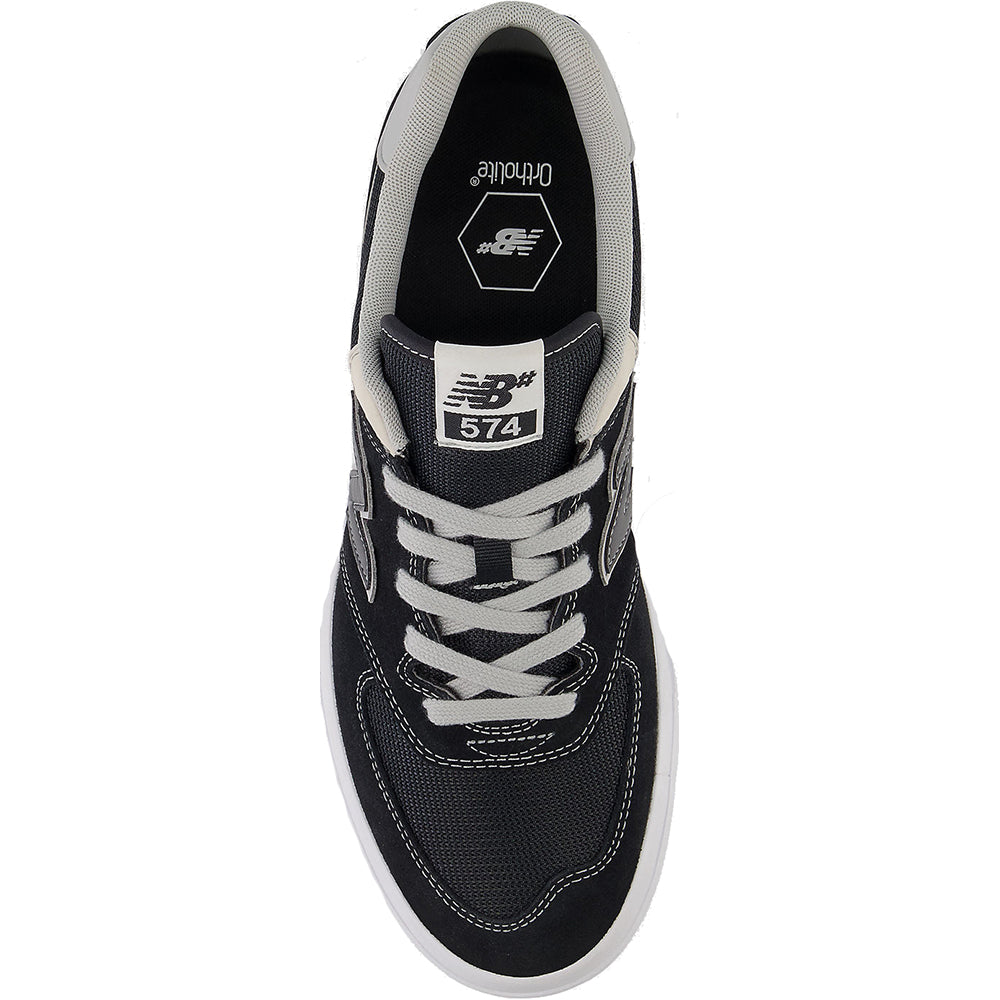 New Balance Numeric 574 Vulc Shoes Black/Grey