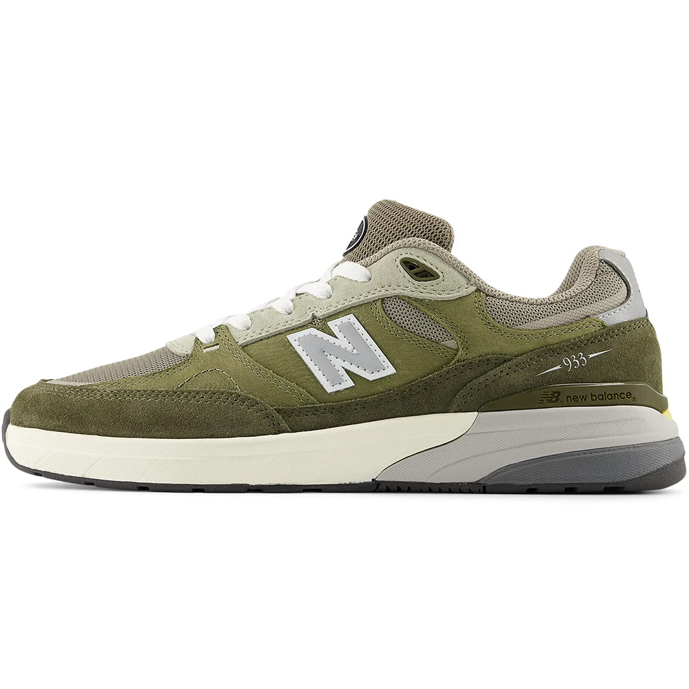 New Balance Numeric Andrew Reynolds 933 Shoes Olivine/Dark Olivine