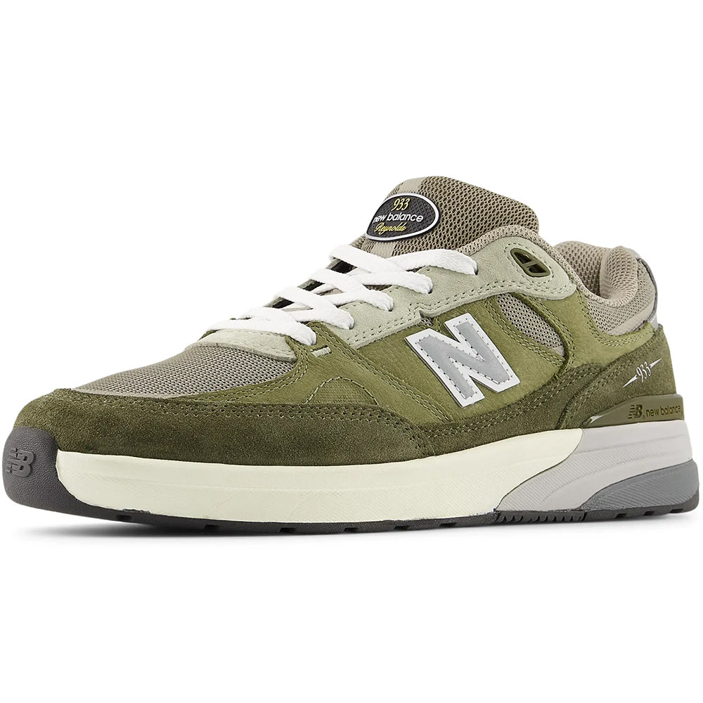 New Balance Numeric Andrew Reynolds 933 Shoes Olivine/Dark Olivine
