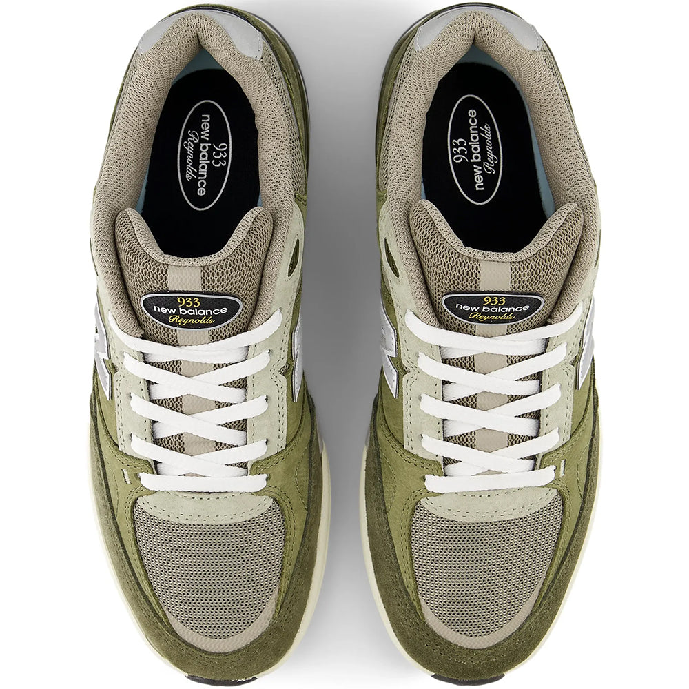 New Balance Numeric Andrew Reynolds 933 Shoes Olivine/Dark Olivine