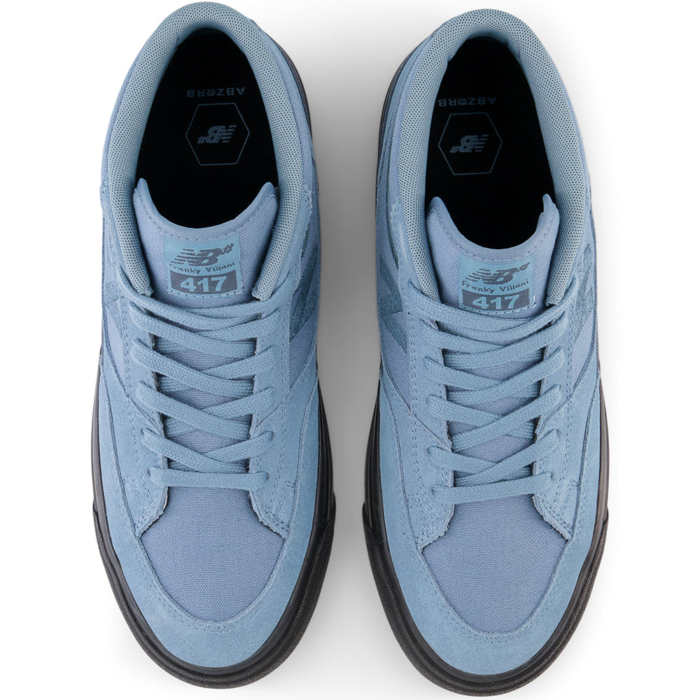 New Balance Numeric Franky Villani 417 Shoes Steel Blue/Black
