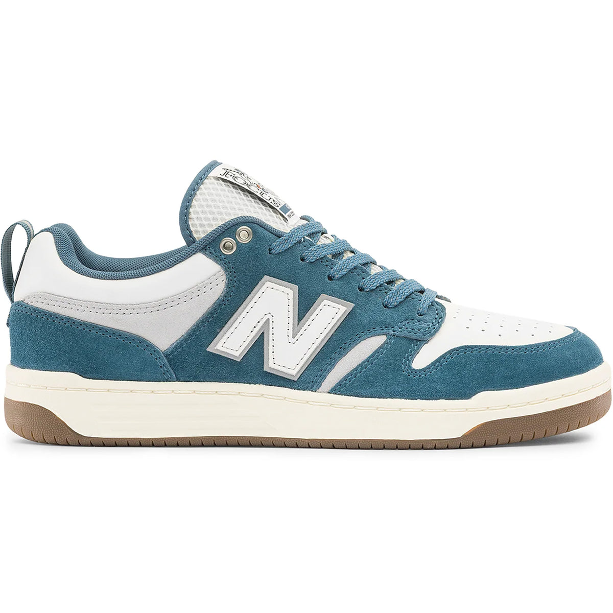 New Balance Numeric x Focus 480 Shoes Mountain Teal/Sea Salt