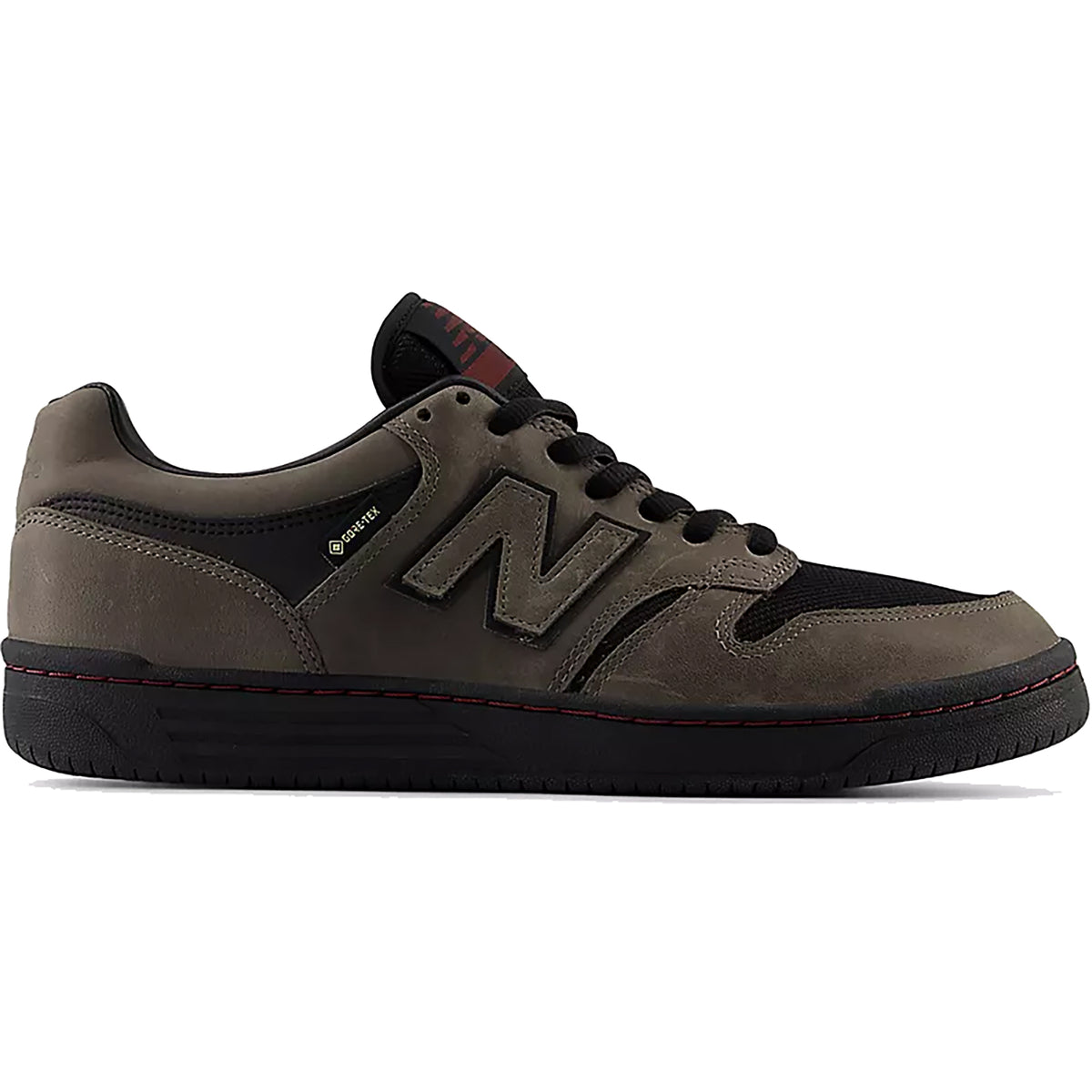 New Balance Numeric x Gore-Tex 480 Shoes Black/Charcoal Gray
