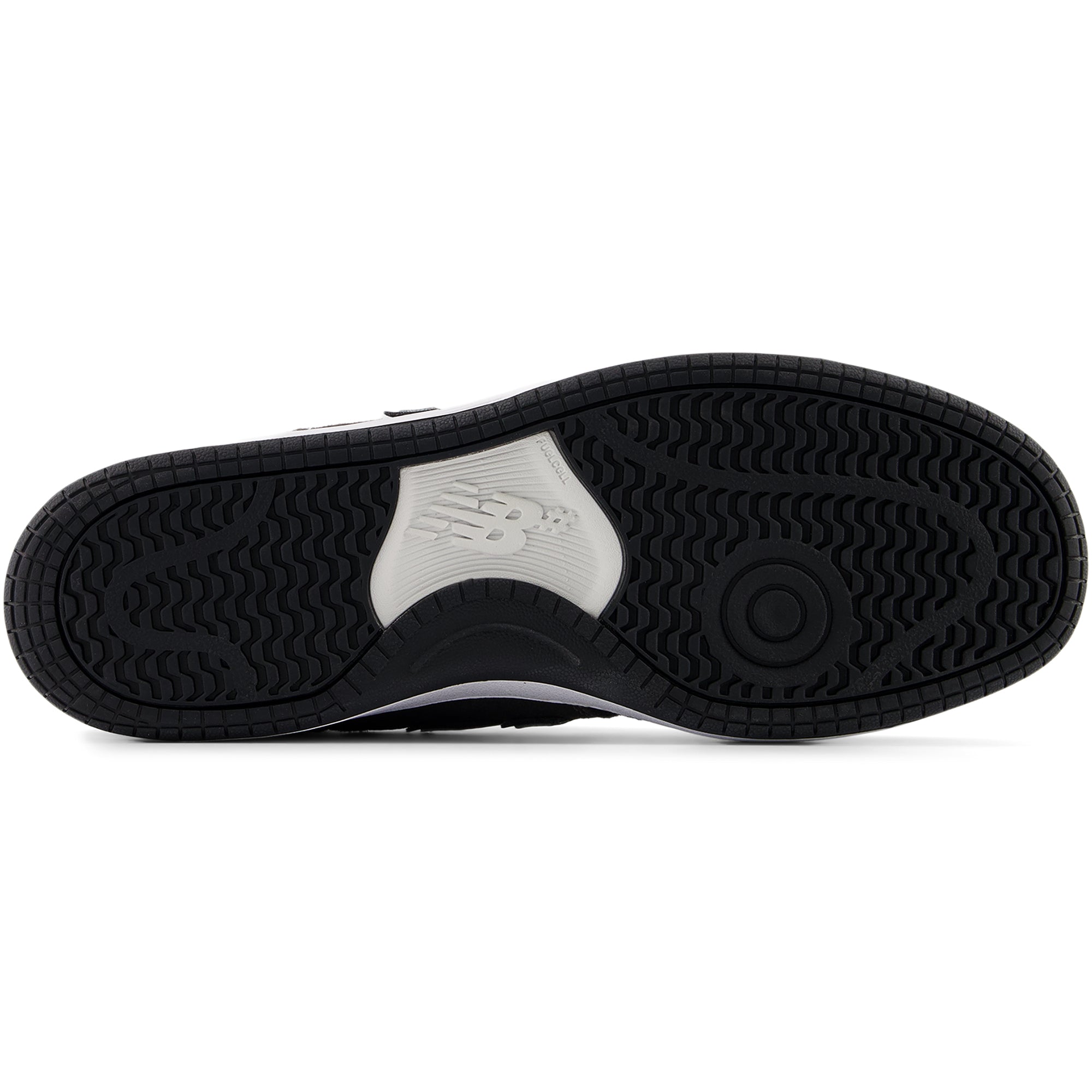 New Balance Numeric 480 Shoes Black Cement/White