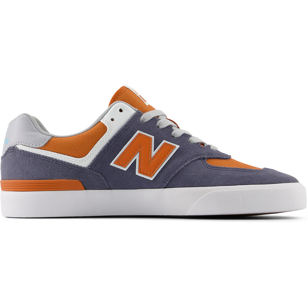 New Balance Numeric 574 Vulc Shoes Dark Arctic Grey/Infield Clay