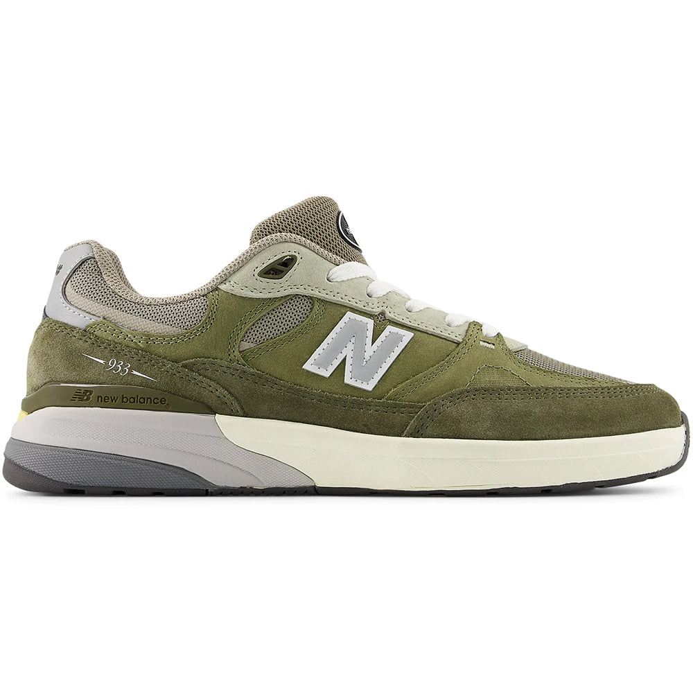New Balance Numeric Andrew Reynolds 933 Shoes Olivine/Dark Olivine