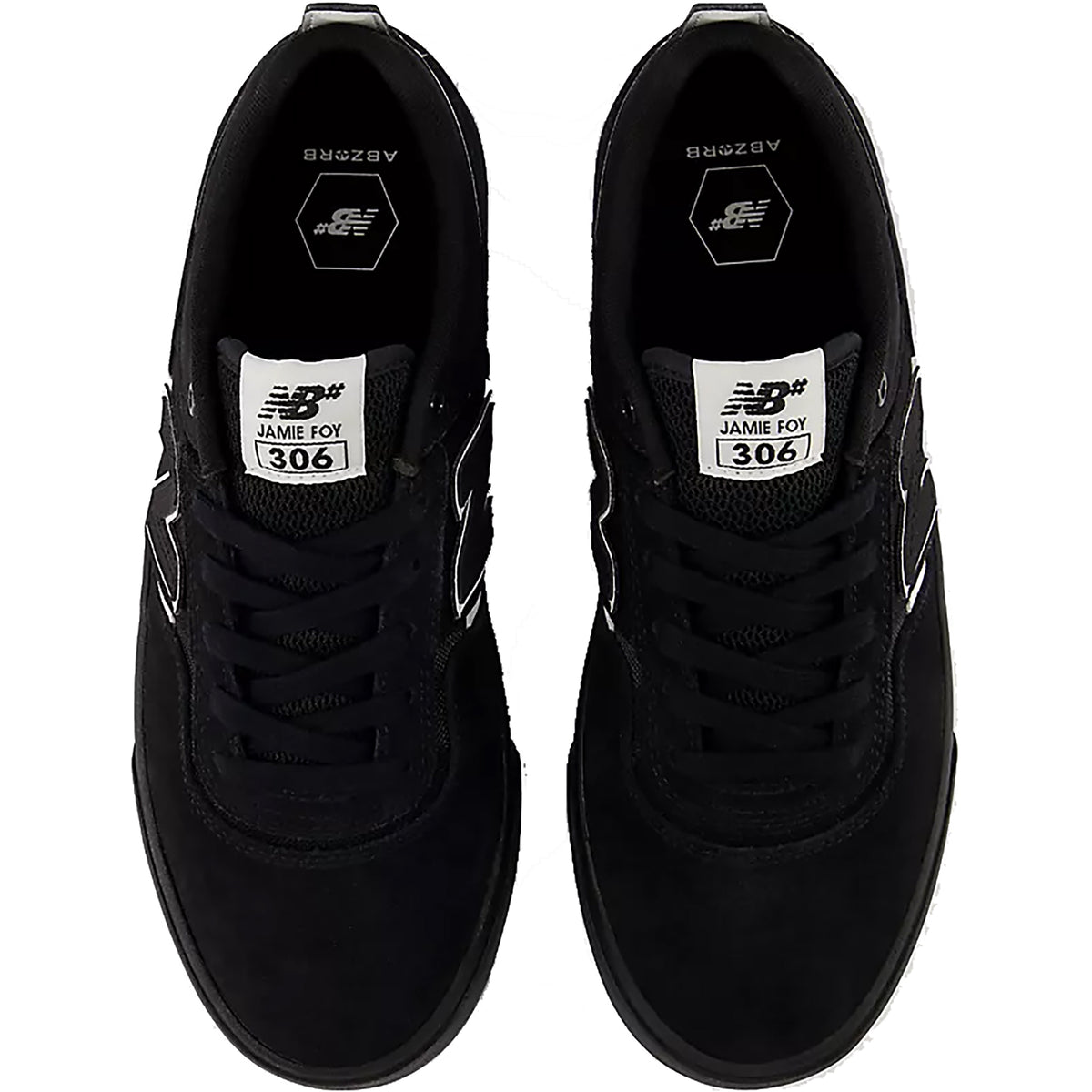 New Balance Numeric Jamie Foy 306 Shoes Black/White