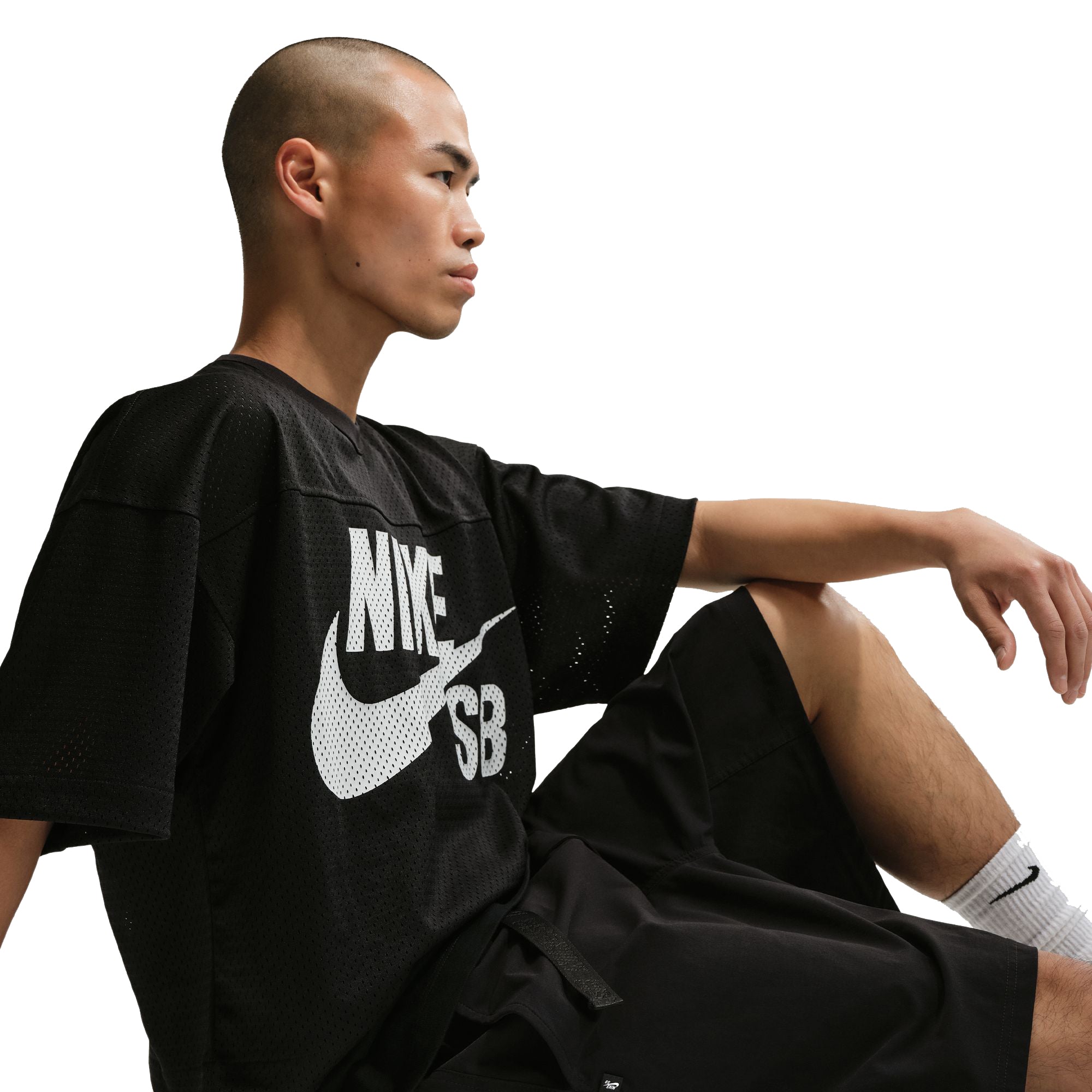 Nike SB 9er Shorts Black/White