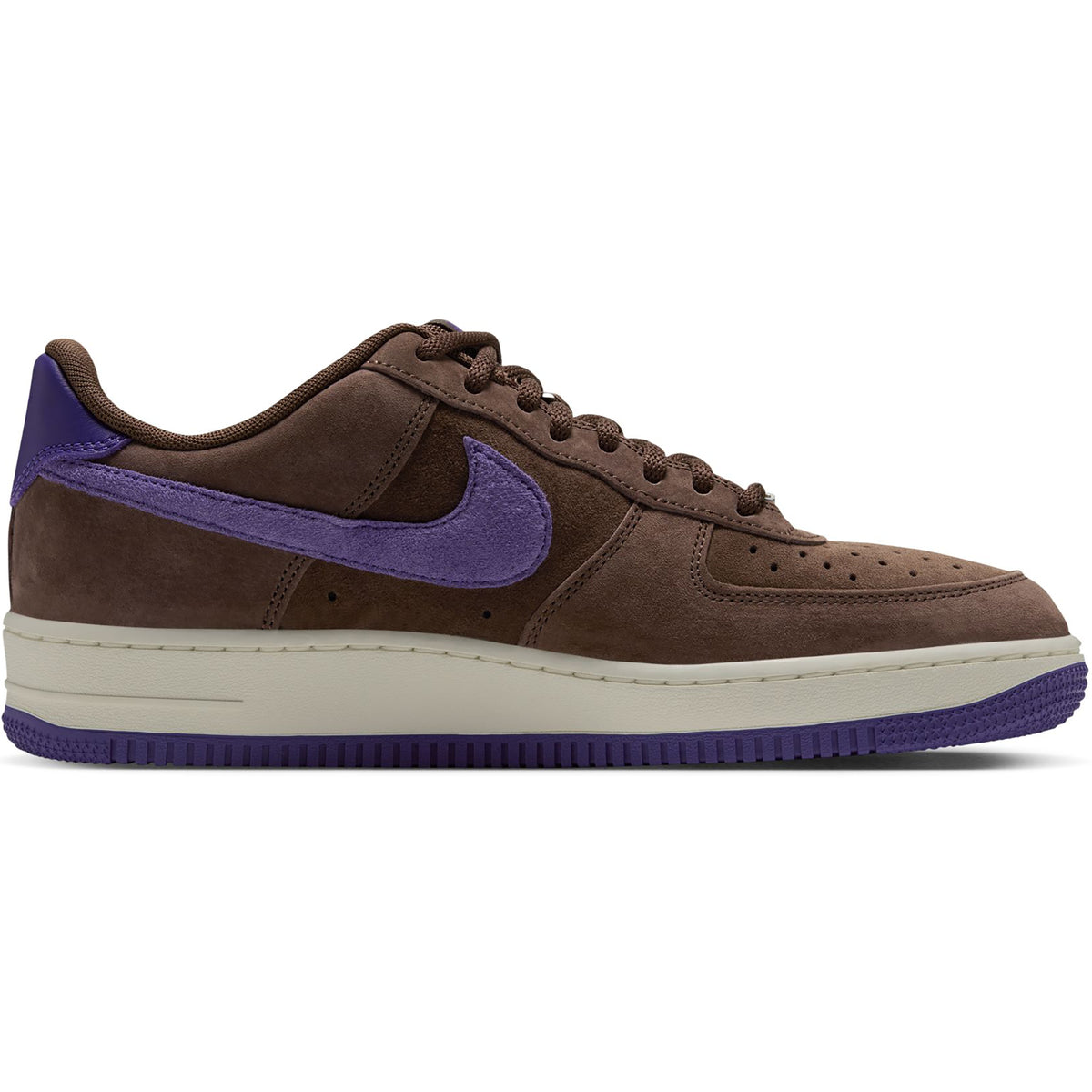 Nike SB Air Force 1 SE Shoes Light Chocolate/Court Purple-Sail