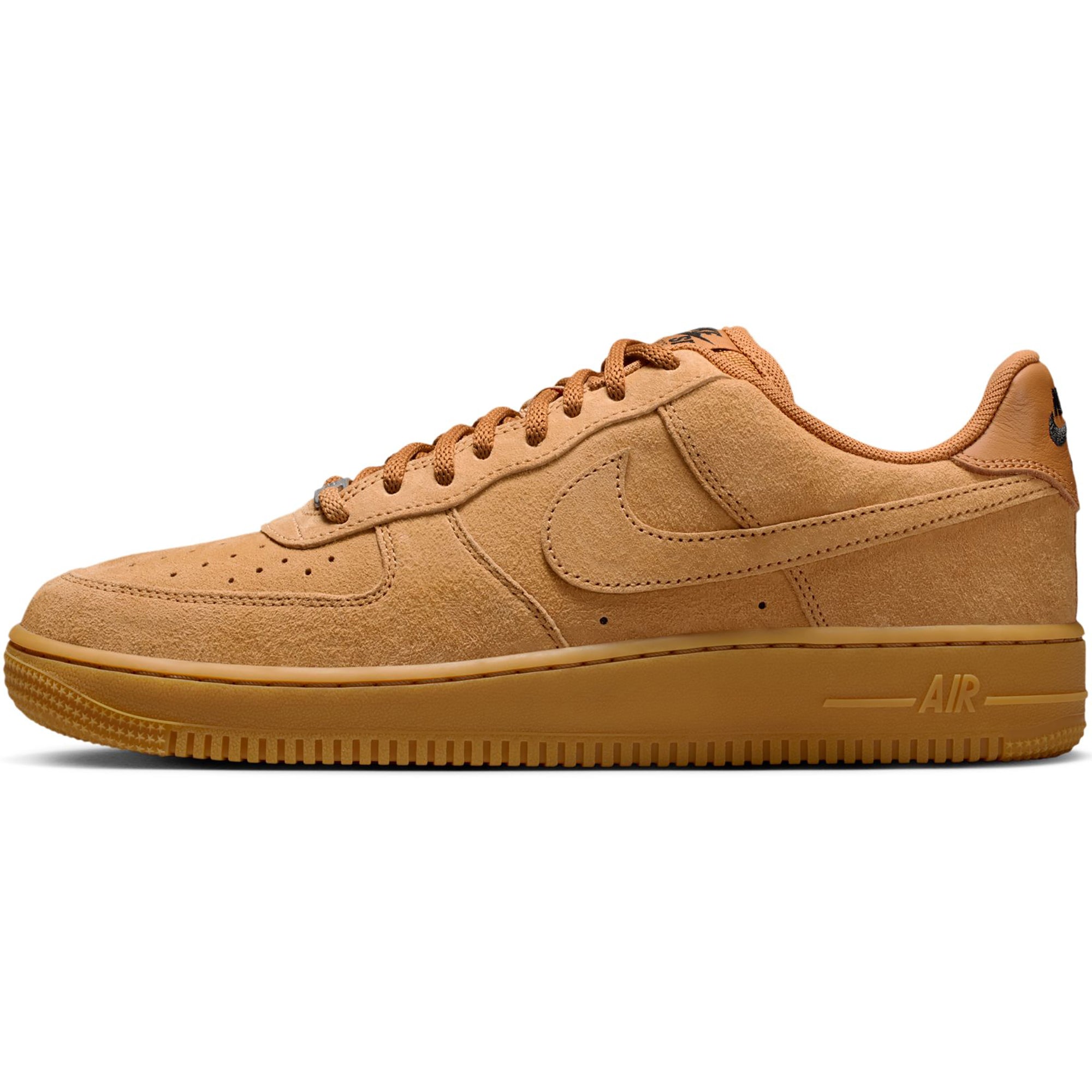 Nike SB Air Force 1 Shoes Flax/Flax-Black-Gum Light Brown