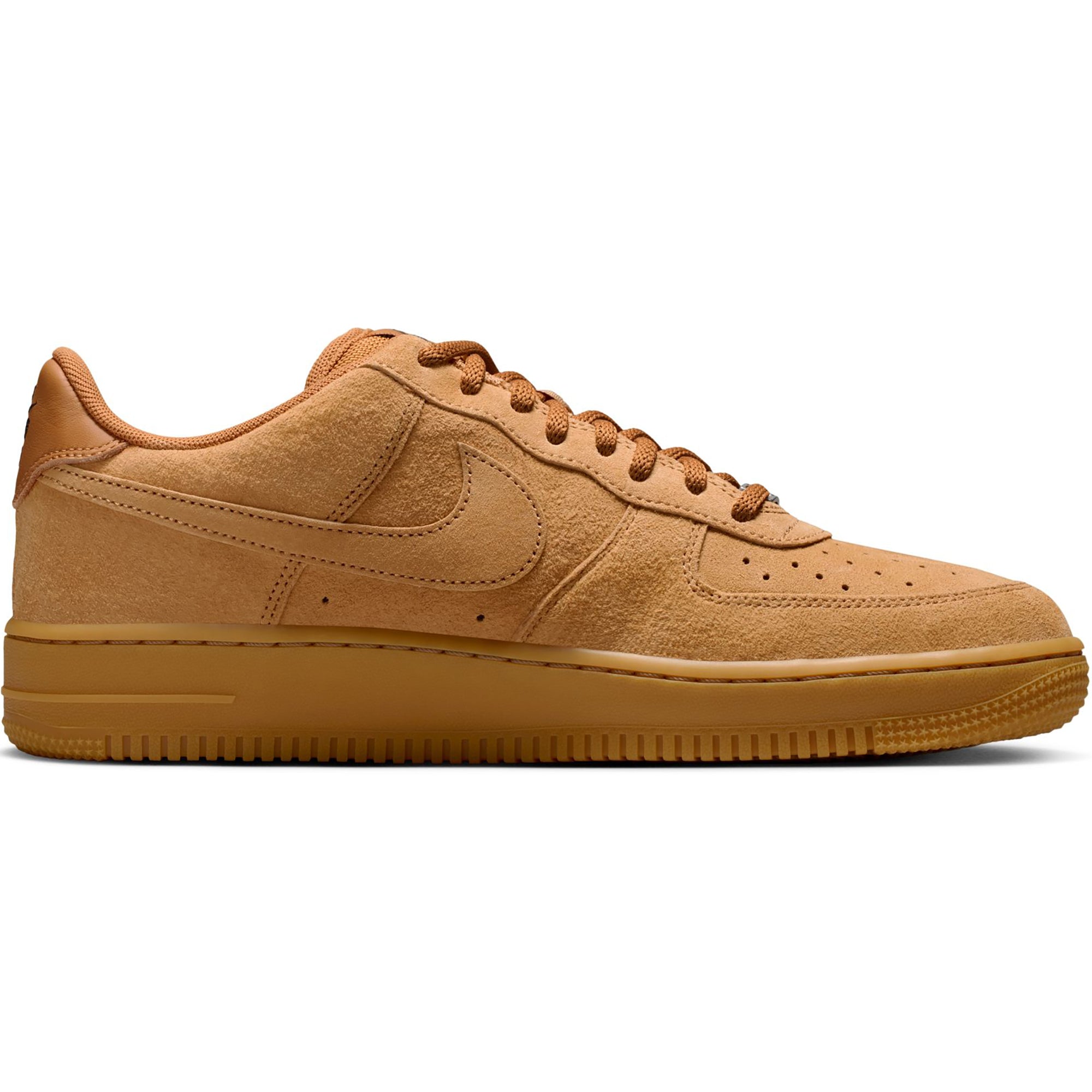 Nike SB Air Force 1 Shoes Flax/Flax-Black-Gum Light Brown