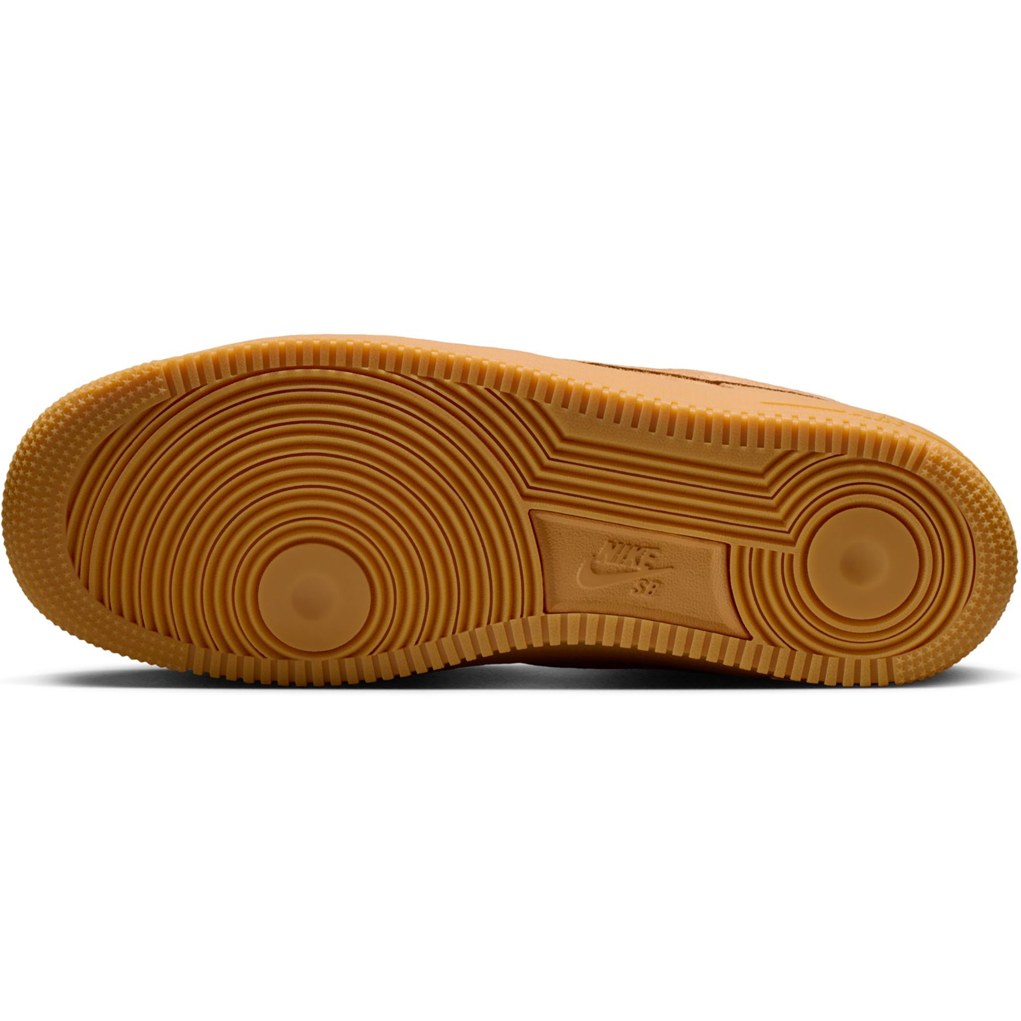 Nike SB Air Force 1 Shoes Flax/Flax-Black-Gum Light Brown
