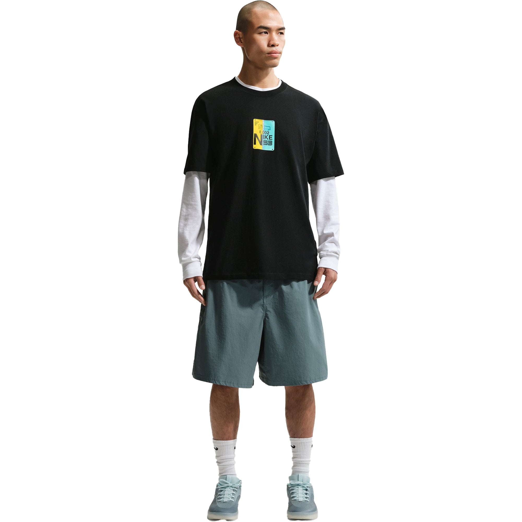 Nike SB Bus Pass Skate T-Shirt Black
