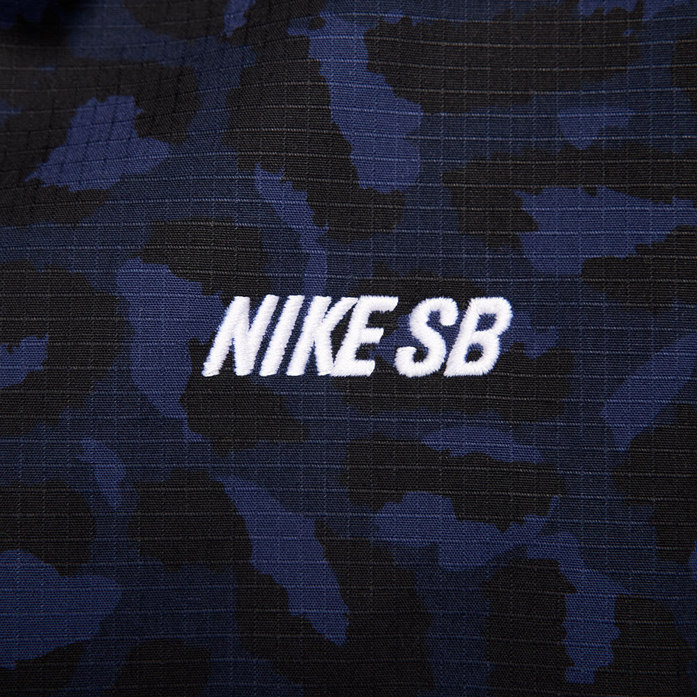 Nike SB Chore Jacket AOP Midnight Navy/White