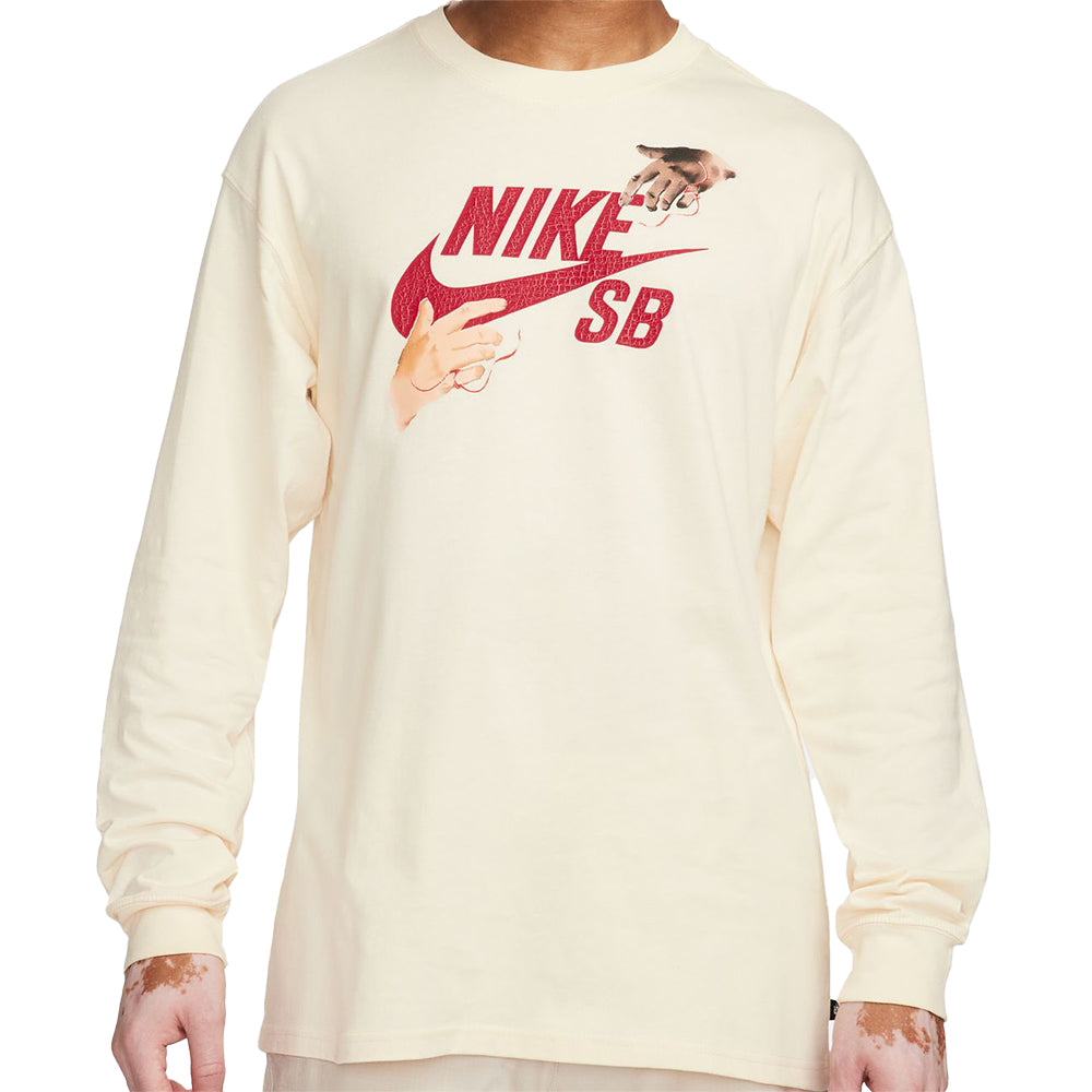 Nike SB City Of Love Long Sleeve T Shirt Coconut Milk