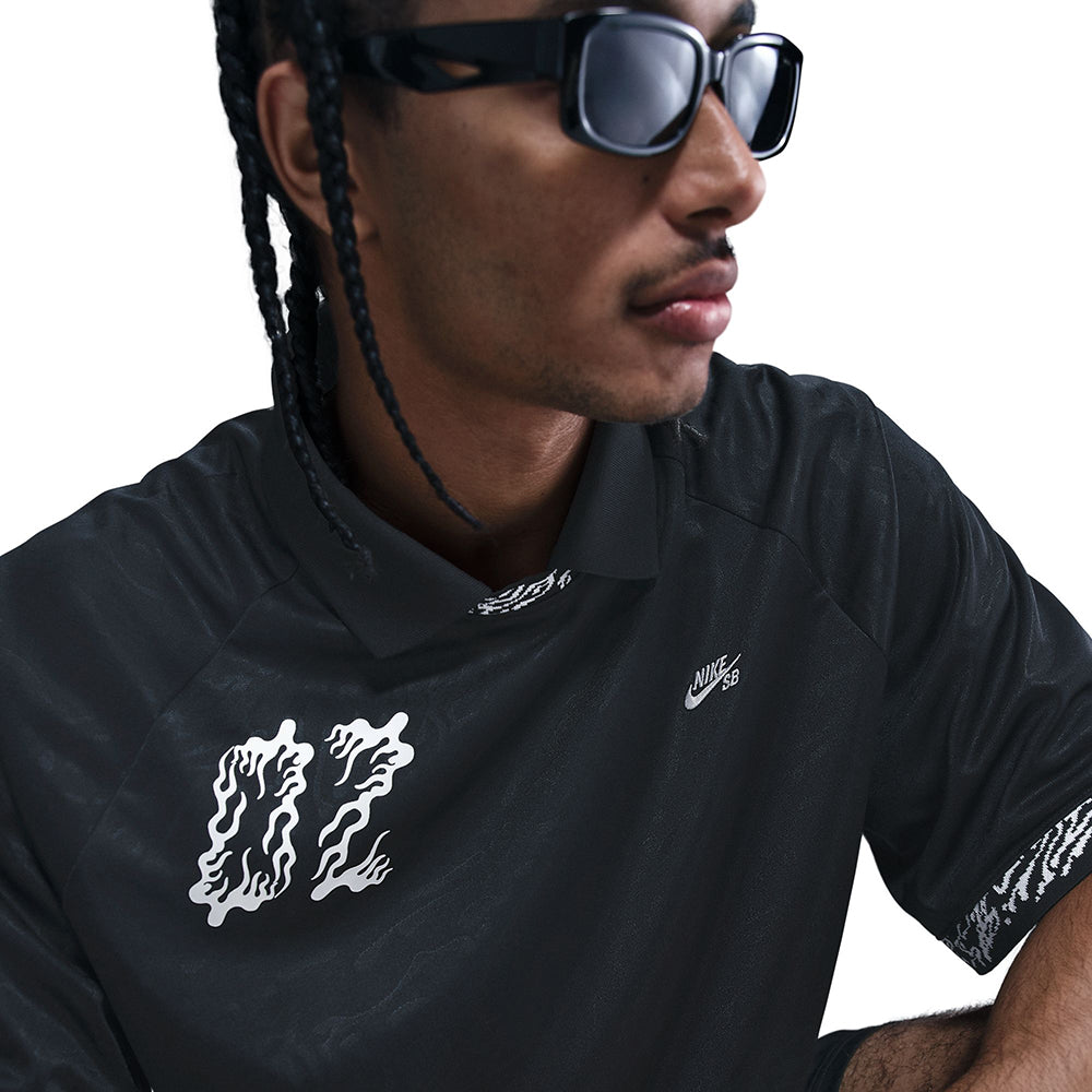 Nike SB Dri-FIT Jacquard Jersey Black/Black/White