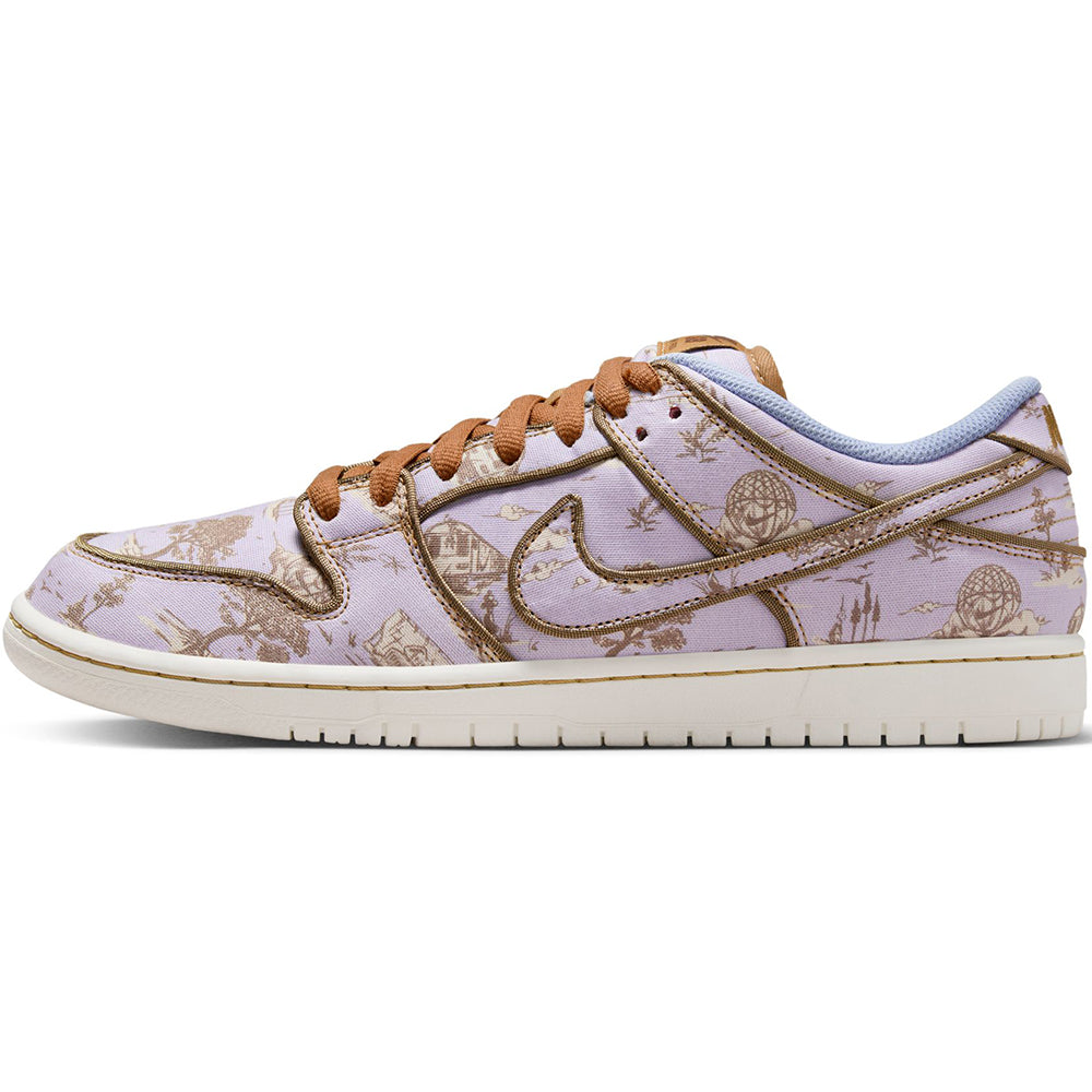 Nike SB Dunk Low Pro Premium Shoes Football Grey/Coconut Milk-Khaki