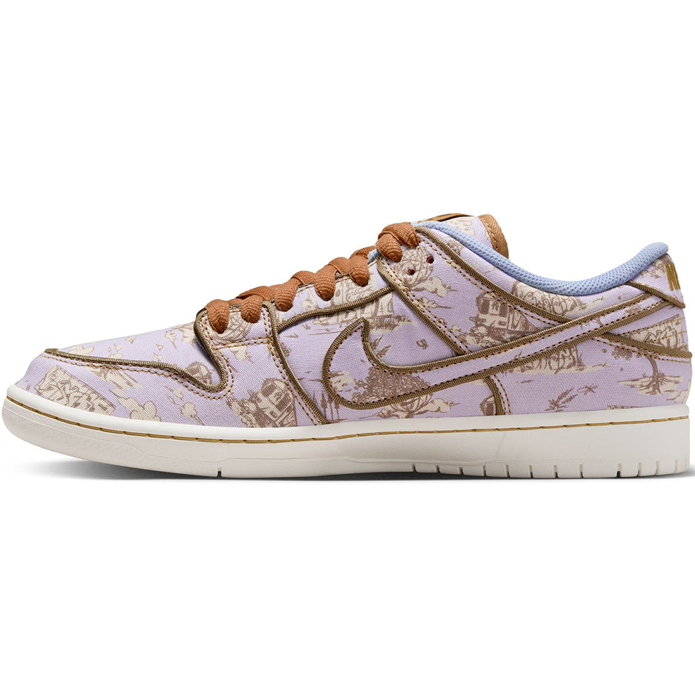 Nike SB Dunk Low Pro Premium Shoes Football Grey/Coconut Milk-Khaki