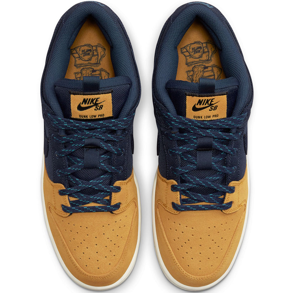 Nike SB Dunk Low Pro Premium Shoes Midnight Navy/Midnight Navy-Desert Ochre