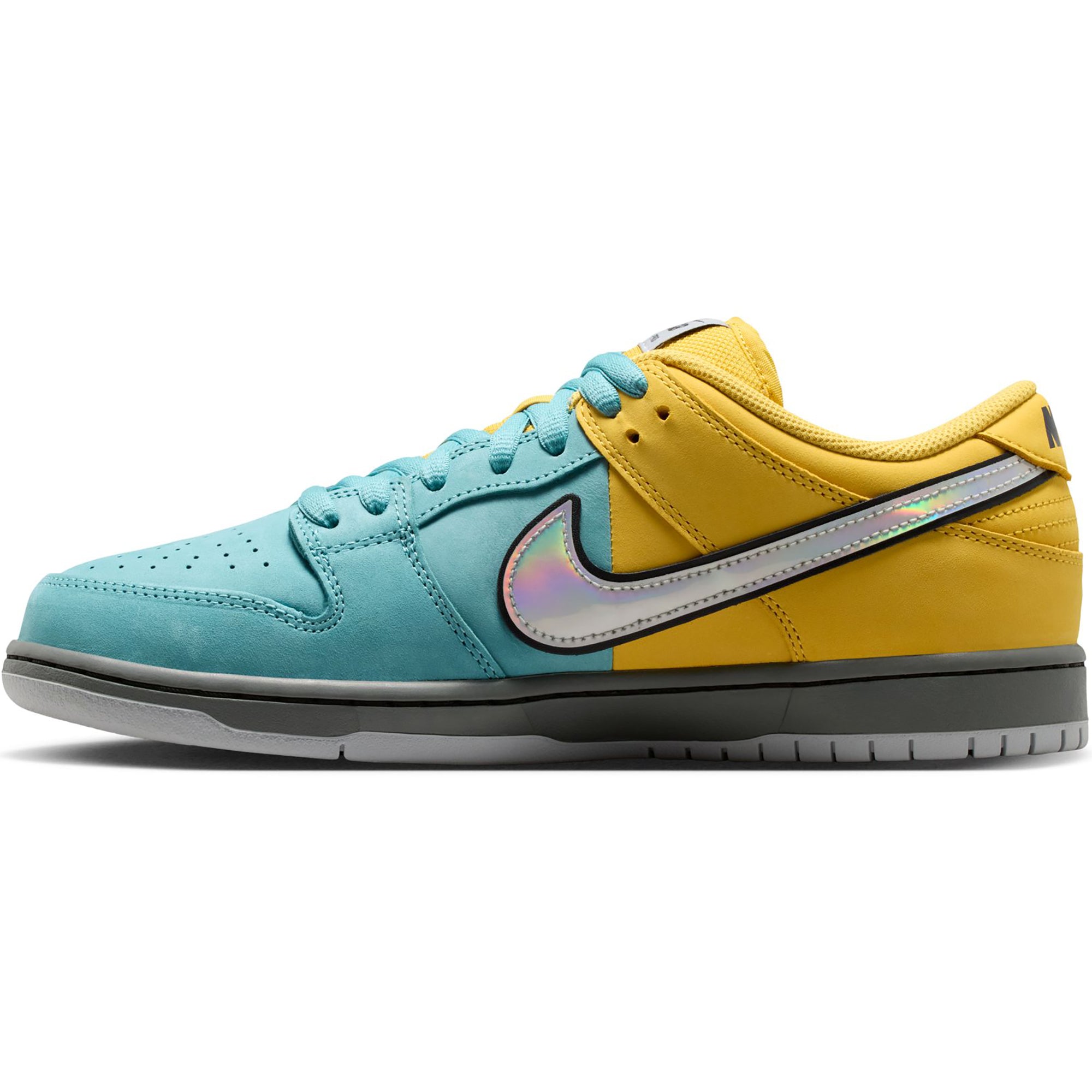 Nike SB Dunk Low Pro "Fast Pass" Shoes Lightening/Wolf Grey-Denim Turquoise