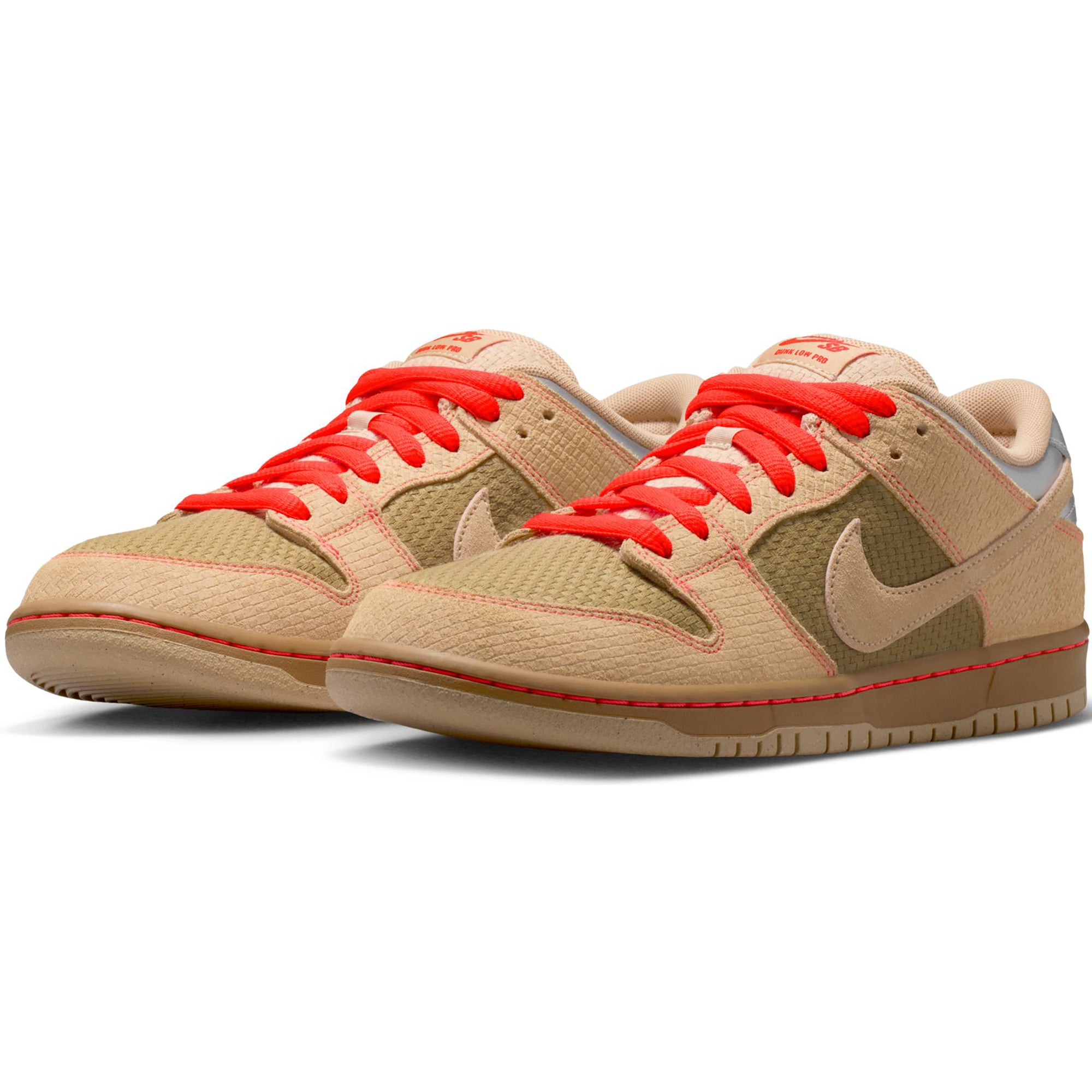 Nike SB Dunk Low Pro "Som Tum" Shoes Canvas/Vachetta Tan-Parachute Beige